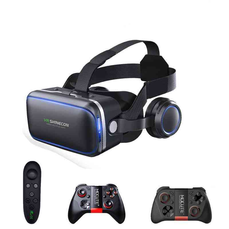 6.0 Virtual Reality, 3d Goggles Headset For Smartphone And Iphone