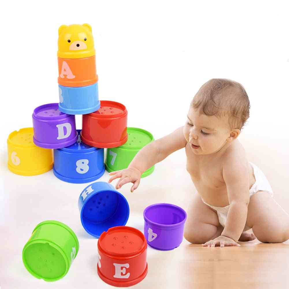 Stacking Cups Set For Babies-educational