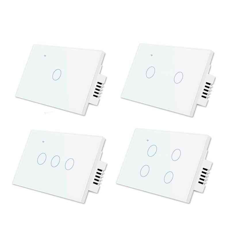 Wifi Wall Touch Sensitive Switch - Remote Control / Wireless Led Light Us Standard