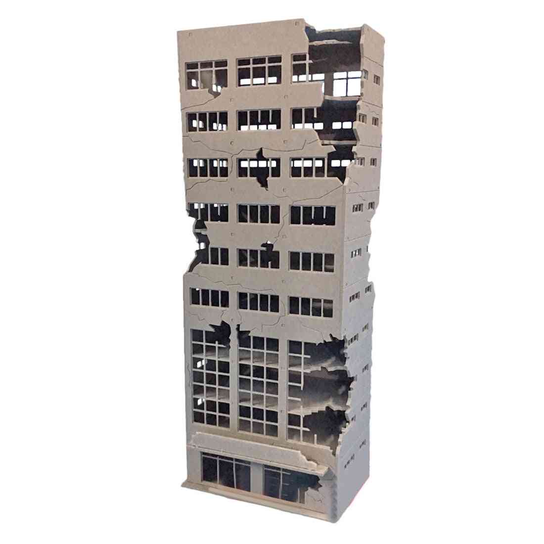 Escala ho 1: 100/1: 144, decoración de mesa de arena - modelo de montaje de bricolaje edificio comercial - 1 relación 100