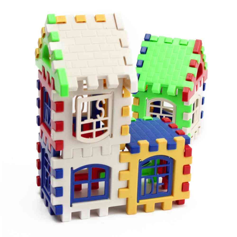 3d Puzzle-building Blocks, House Construction Toy Set