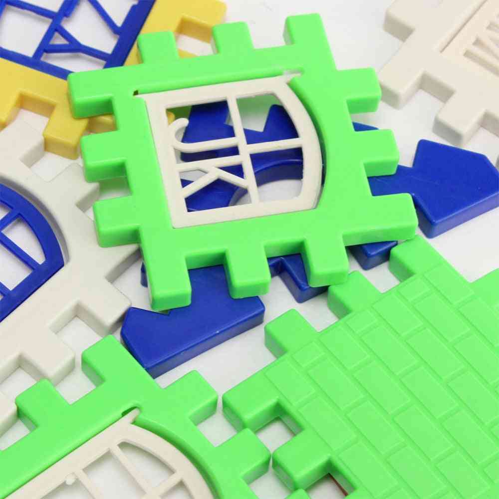 3d Puzzle-building Blocks, House Construction Toy Set