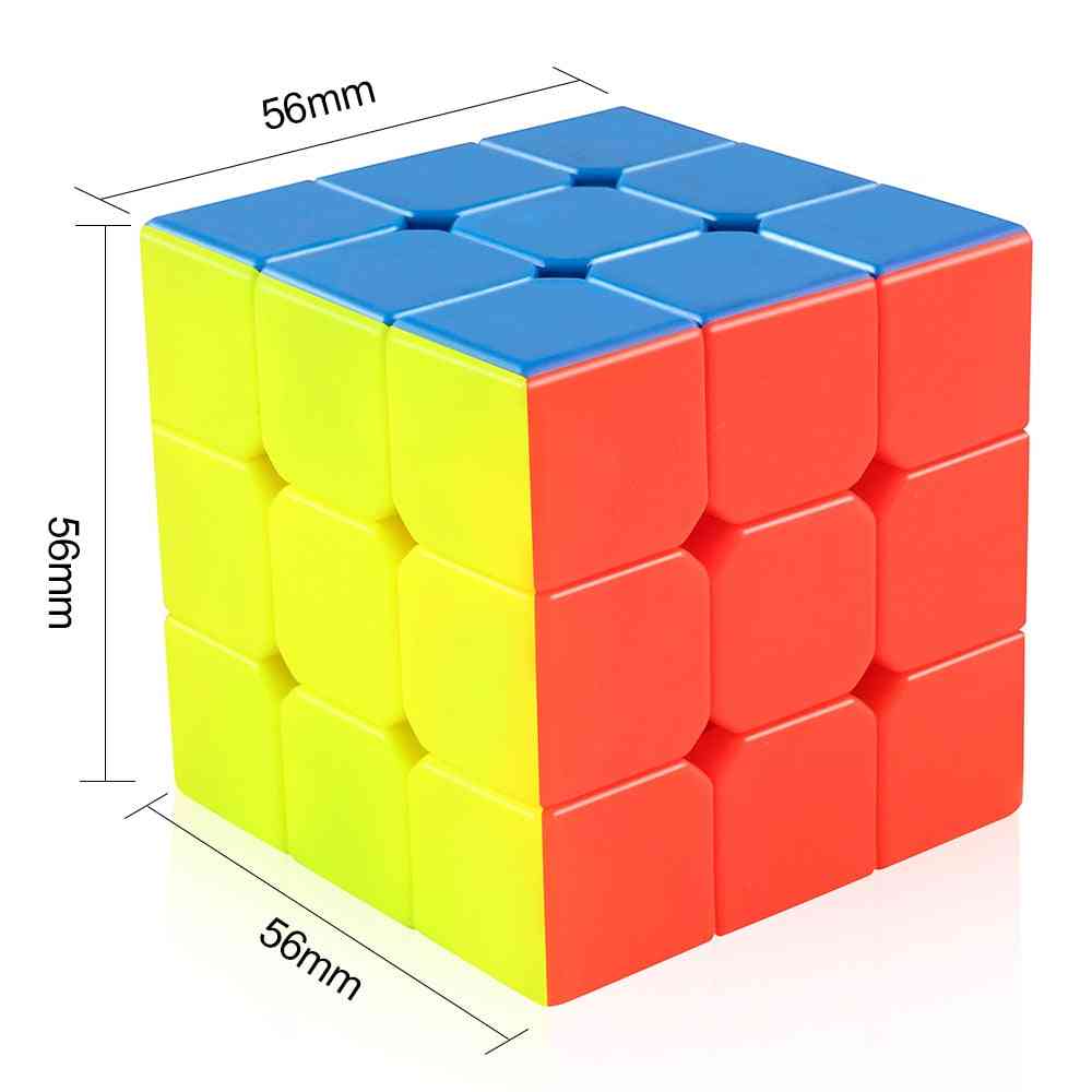 D-fantix cycloon jongens 3x3x3 magische kubus, professionele snelheidskubussen 3x3 puzzels 3 bij 3 snelheid (56 mm) speelgoed voor kinderen volwassen jongen meisje (multi) -