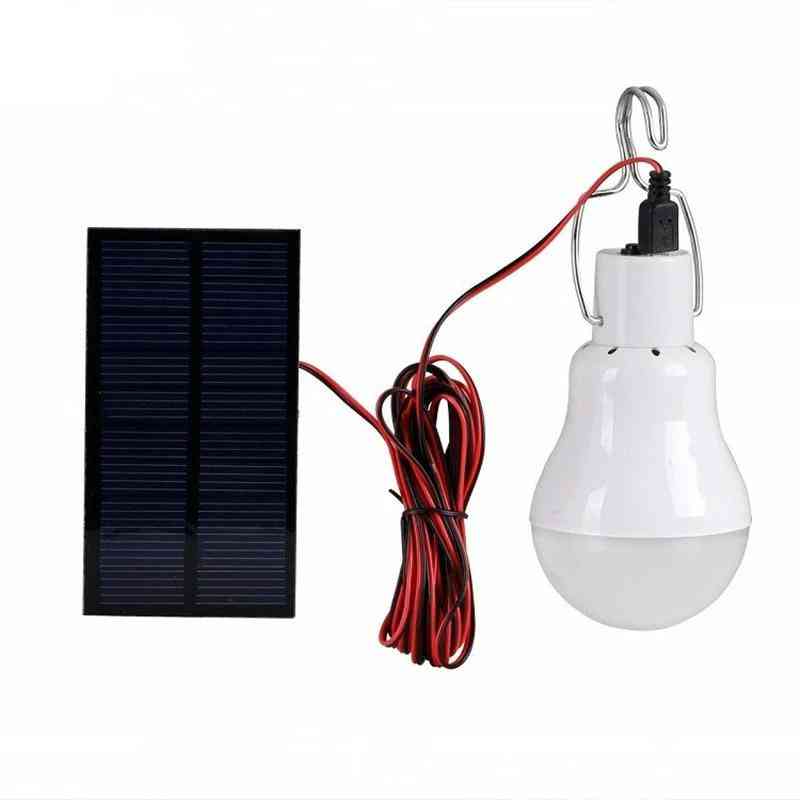 12 led luce solare esterna, lampadina solare impermeabile, lampada a sospensione per luci da campeggio da giardino