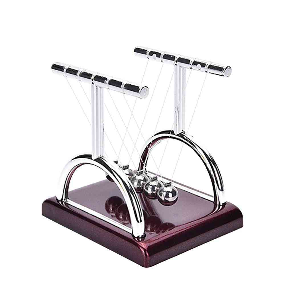 Håndværk Newtons vugge skrivebord bordindretning metal pendul kugle fysik videnskab stål balance
