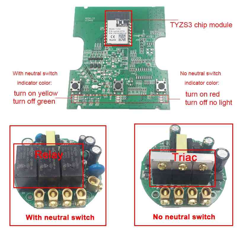Wireless Smart Light Switch Support Zigbee 2mqtt Home Assistant