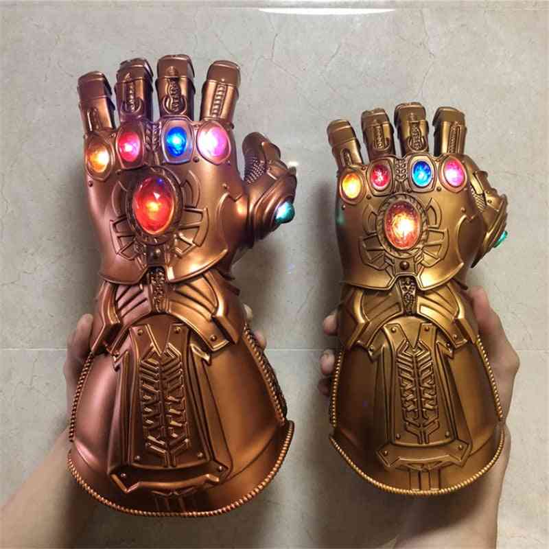 Mănuși cu lumină de fier pentru bărbați - recuzită de cosplay super-erou Tony Stark