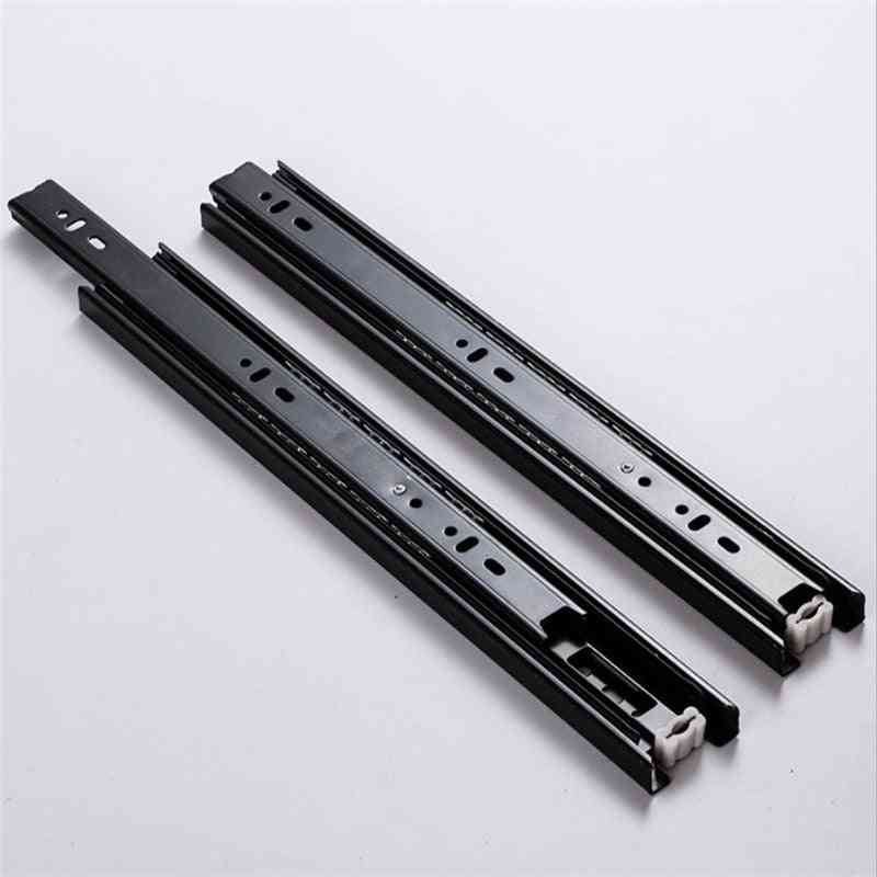 3 Section Sliding Rails For Drawers With Full Extension