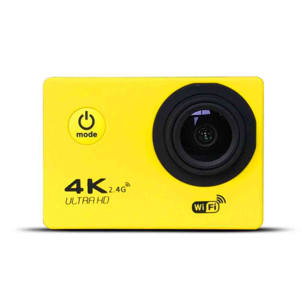 Caméscopes wifi caméra d'action ultra hd 4k 16MP, caméra sport étanche 4k 2 pouces