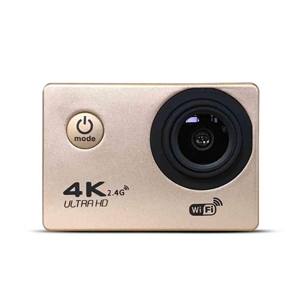 Ultra hd 4k action kamera wifi videokameraer 16mp, 4k 2 tommer vandtæt sport kamera