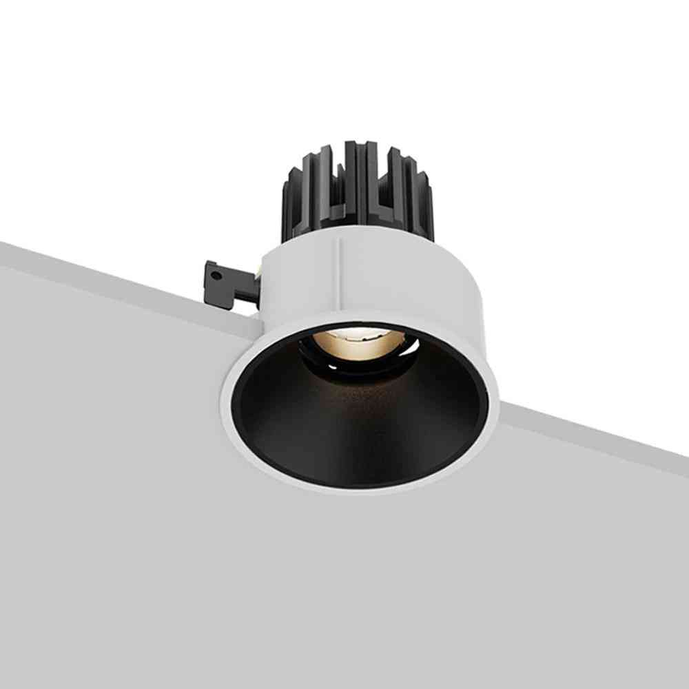 8w / 10w / 220v - 240v geek keskeny felniű kerek cob led spotlámpa mennyezet otthoni beltéri világításhoz