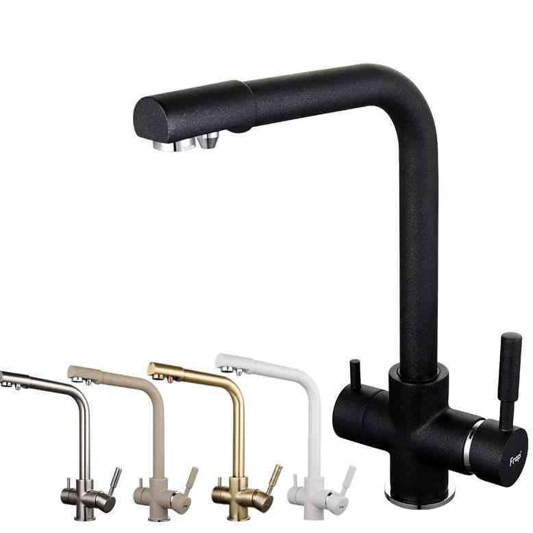 New Modern Brass Bathroom Basin Faucet Bath Tap Cold And Hot Water Mixer 360 Rotating Multi Color Hand Cover