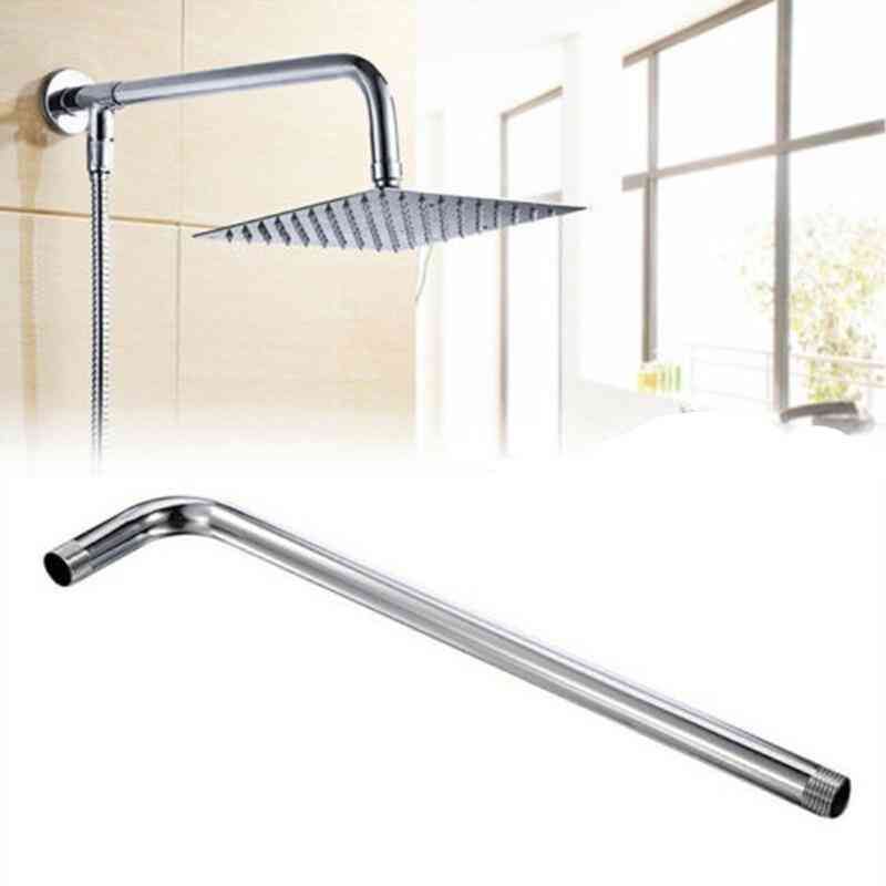 30cm/40cm/50cm Wall Mounted Shower, Extension Arm Angled, Extra Pipe Stainless Steel Arm Bracket