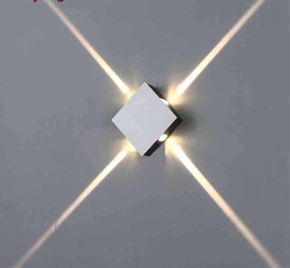 Led Wall-lamp, Bedroom/living Room Wall Lamp, Modern Simple Creative Corridor Hotel Cross Star Wall Light Ac85-265v