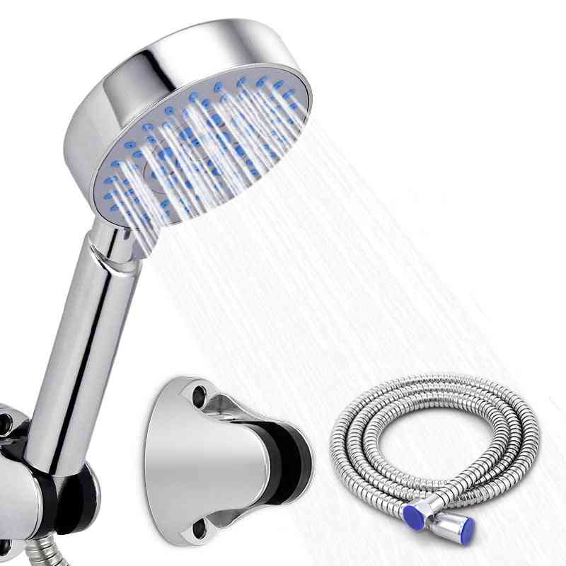 Hand Held Shower Head With Hose And Holder