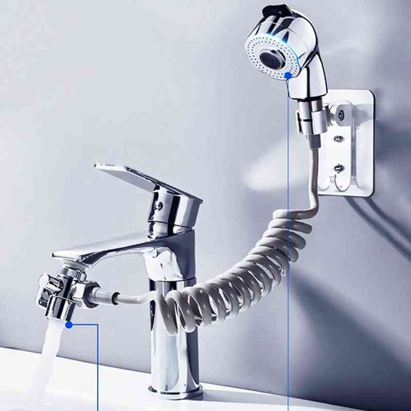 Hochdruck wassersparendes Waschen Haarwaschbecken Wasserhahn Außendusche für Badezimmer
