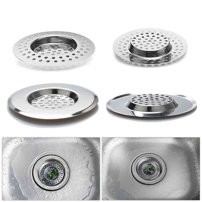 Kitchen Sink Strainer Stainless Steel Drain Hole Filter Trap Long Lasting Protection Bathroom Sink Accessories