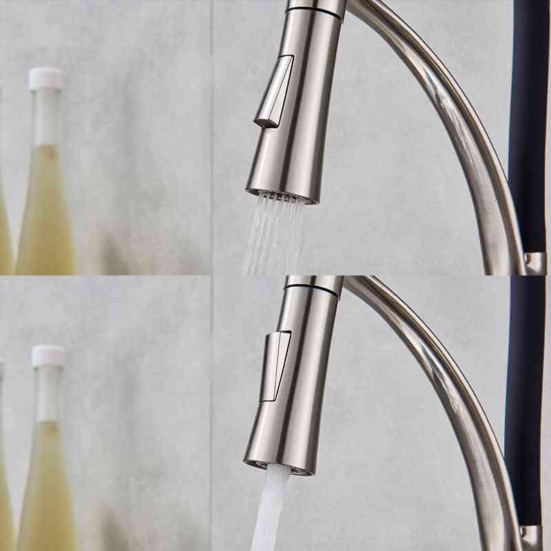 Led Faucet Sink Tap - Mounted Deck Bathroom Hot And Cold Water Mixer