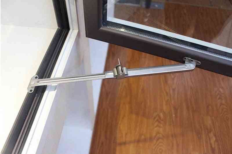 2pcs Adjustable Wind Brace- Stainless Steel Window Casement Limiter