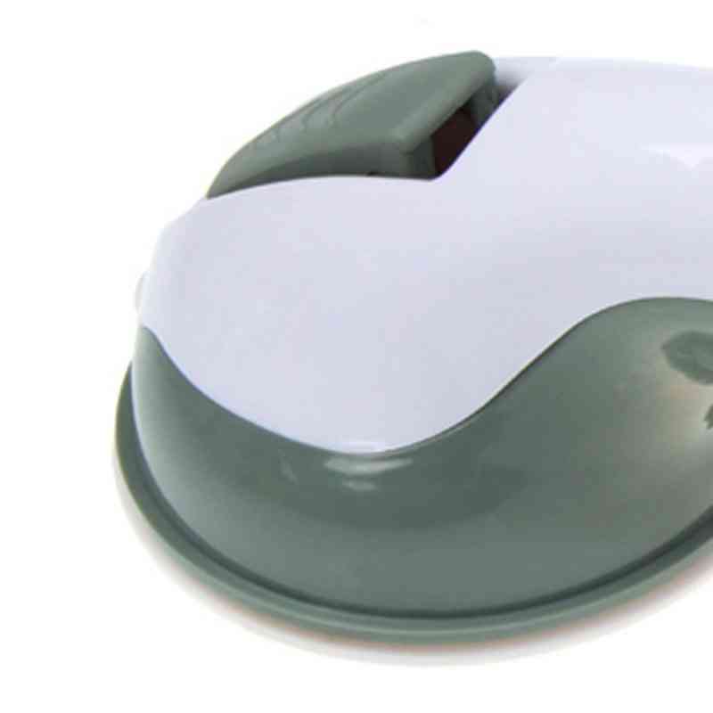 Badrum starkt vakuum sugkopp handtag halkskydd - hjälper greppstång för äldre säkerhet handräcke dusch - svart