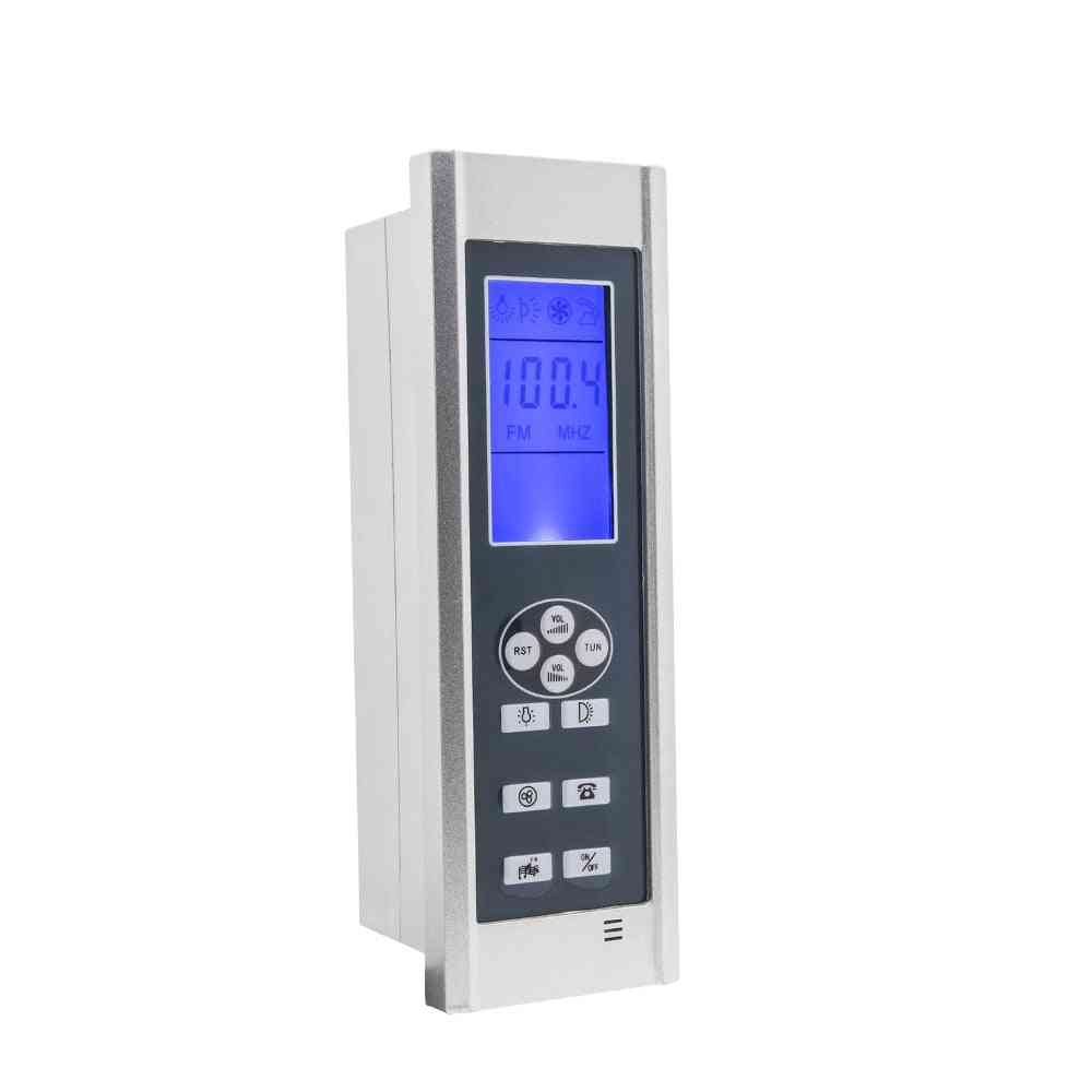 Ce Certified Ac 12v Lcd Screen Display Shower Room Radio Controller Panel Shower Room & Cabinet Control Parts