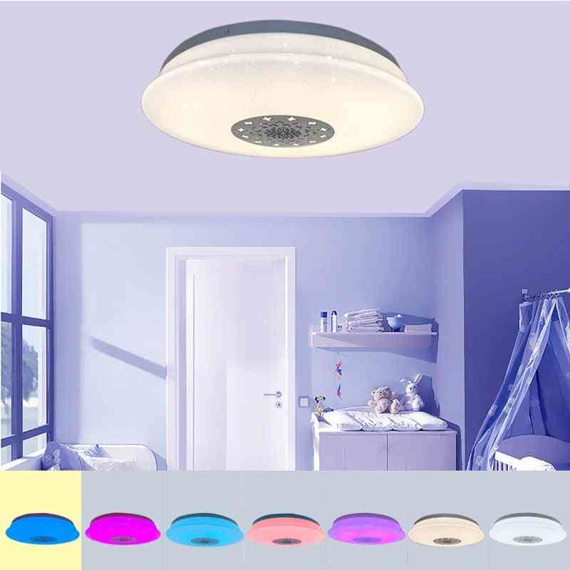 Smart Led Bluetooth, Music Ceiling With Remote Control