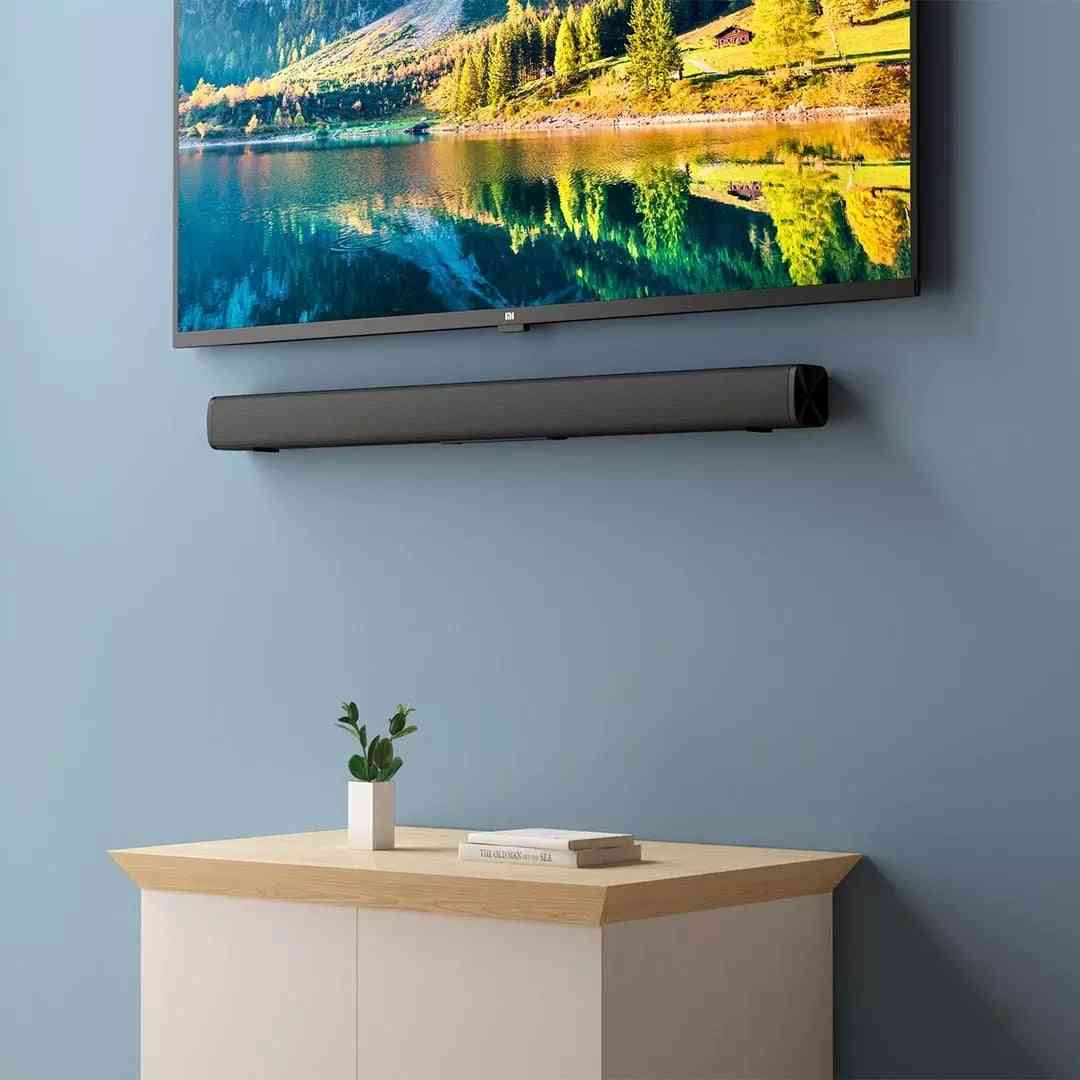 Redmi tyylikäs palkin muotoinen tv / tietokone / kotiteatterikaiutin langaton seinälle asennettava äly stereolaite