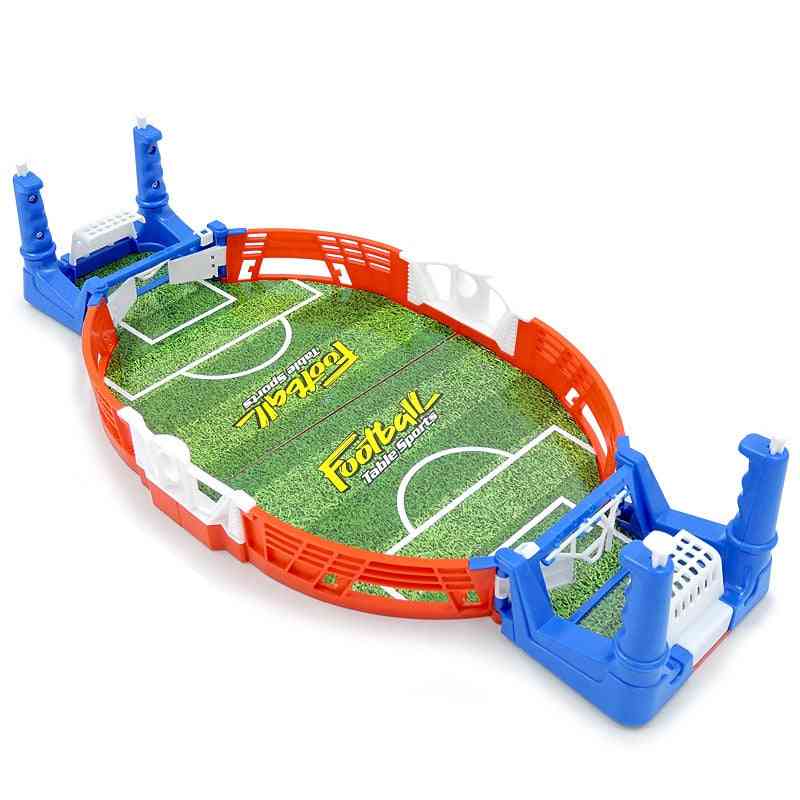 Minibordssport fotboll arkad festspel - interaktiva leksaker med dubbla strider för barn - med låda