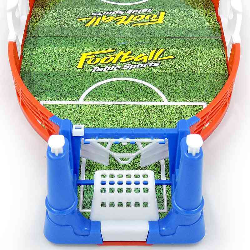 Mini-mesa de esportes, futebol, fliperama - brinquedos interativos de dupla batalha para crianças - com caixa