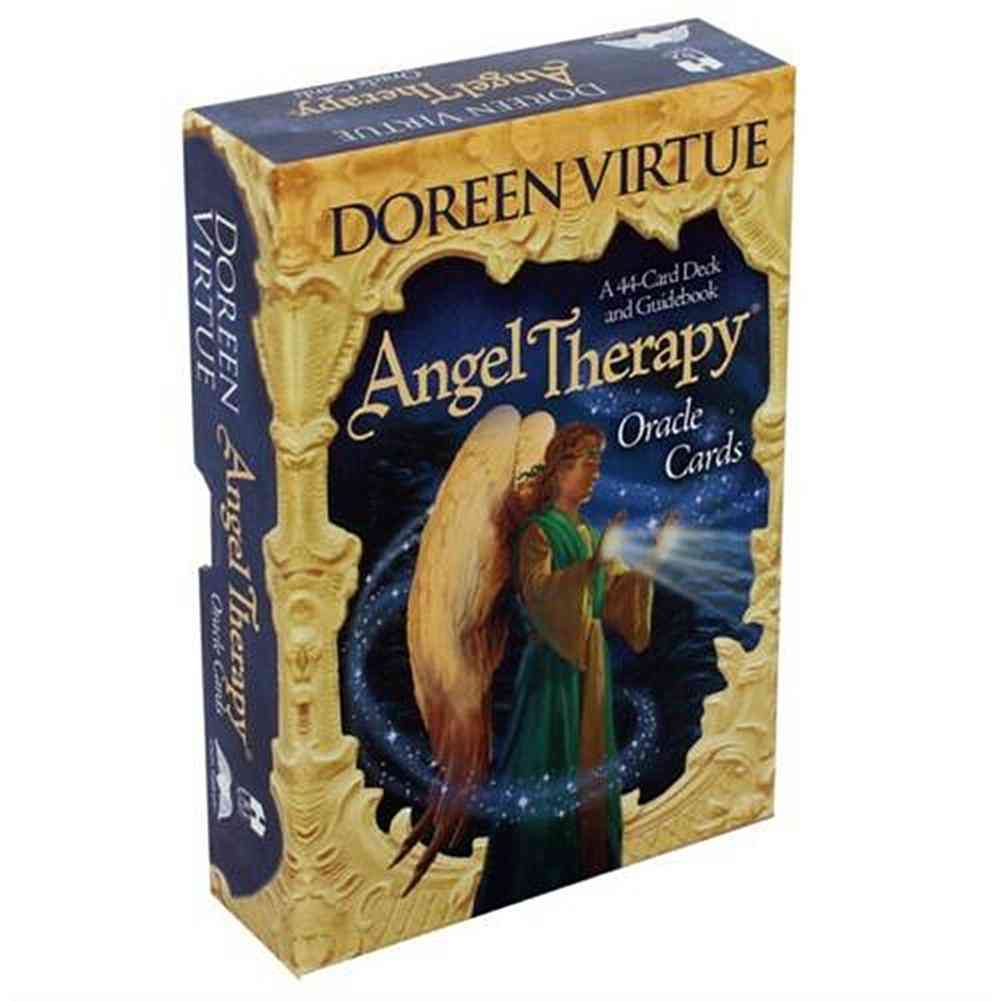 Angel Therapy Oracle Tarot Cards - Deck Board Game For Family / Party