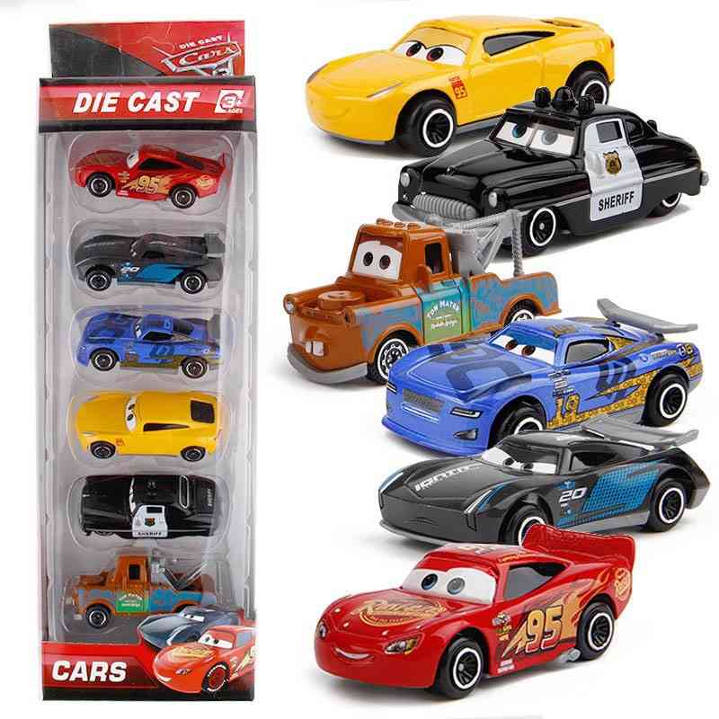 Disney pixar bil 3 lyn, mcqueen, jackson storm mack onkel lastbil legetøj til dreng
