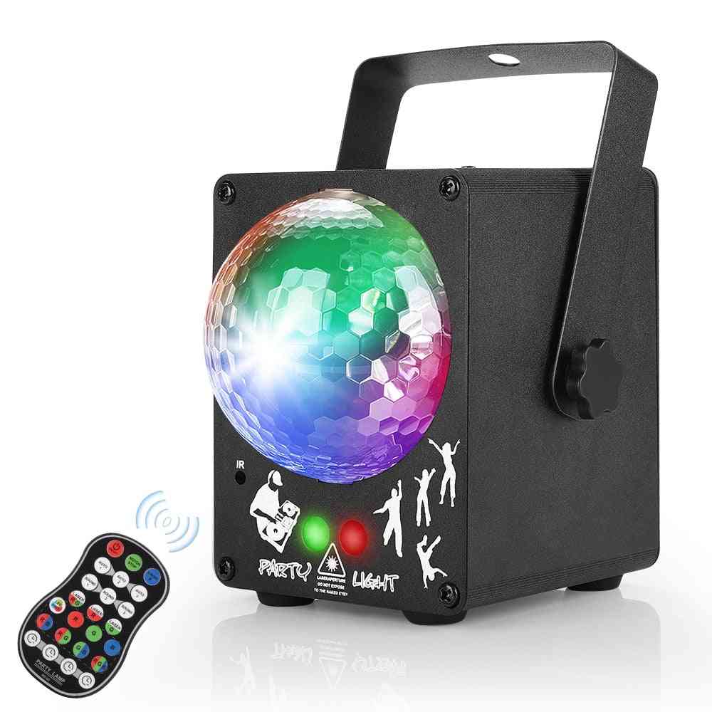 Led Disco Laser Light - Rgb Projector Party Lamp