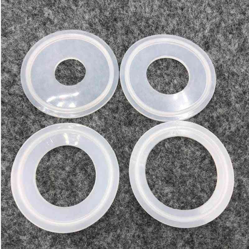 Universal Gasket Fit Pipe Sanitary Tri Clamp Ferrule - Silicone Strip Gasket Ring Washer