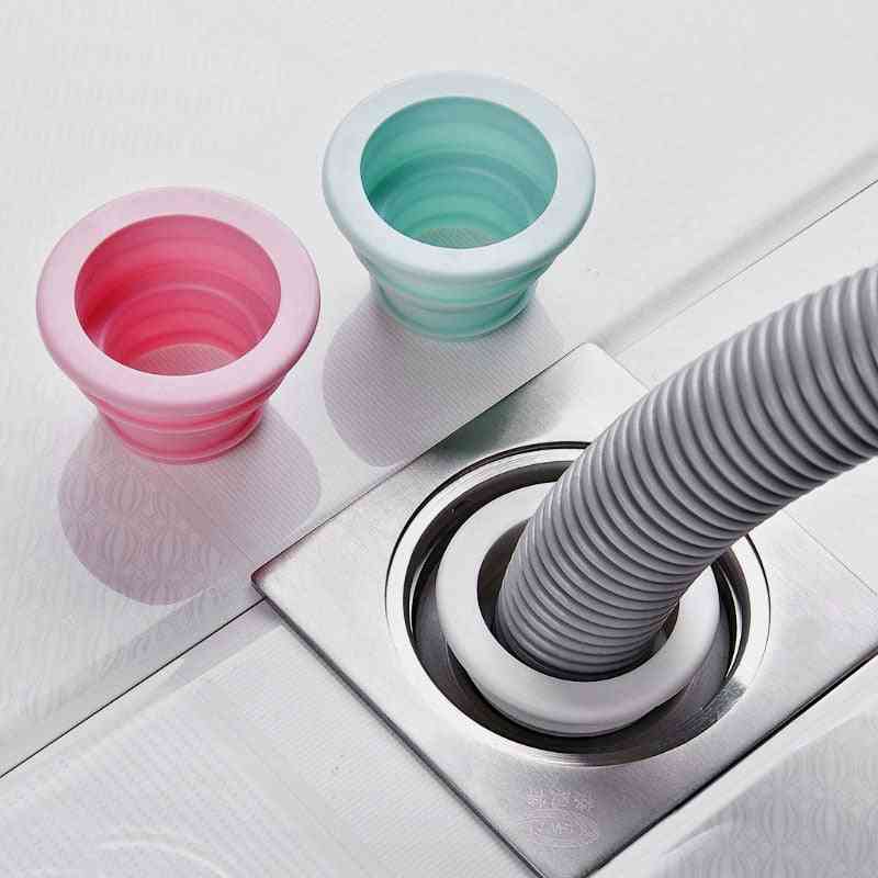 Plastic Deodorant Wash Machine Pipe Connector Tools - Sealing Plug Trap