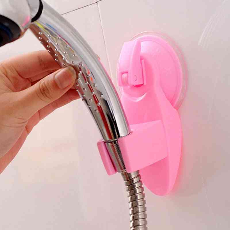 Adjustable, Wall Mount Shower Head Holder/bracket With Strong Suction Cup