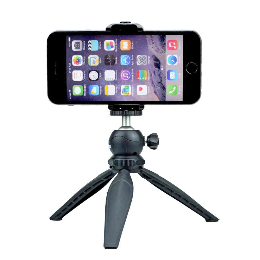 Universal Tripod Mount Stand Adapter Holder - Mini Cell Phone Clipper