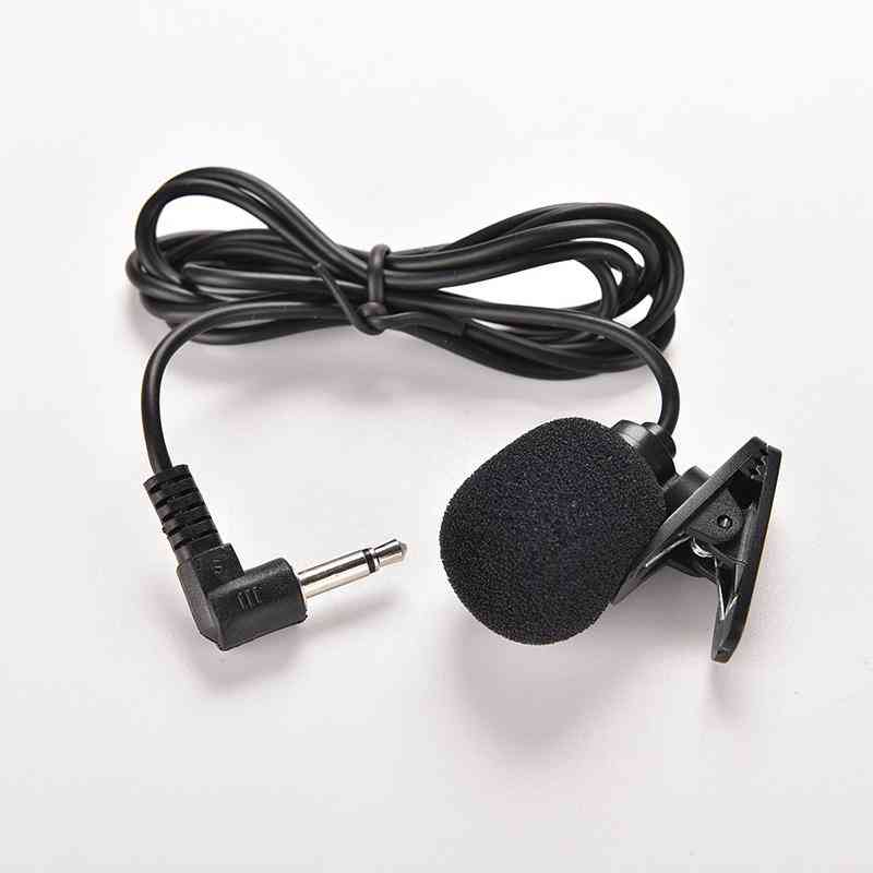 Active Clip Microphone With Mini Usb External Mic Audio Adaptor Cable