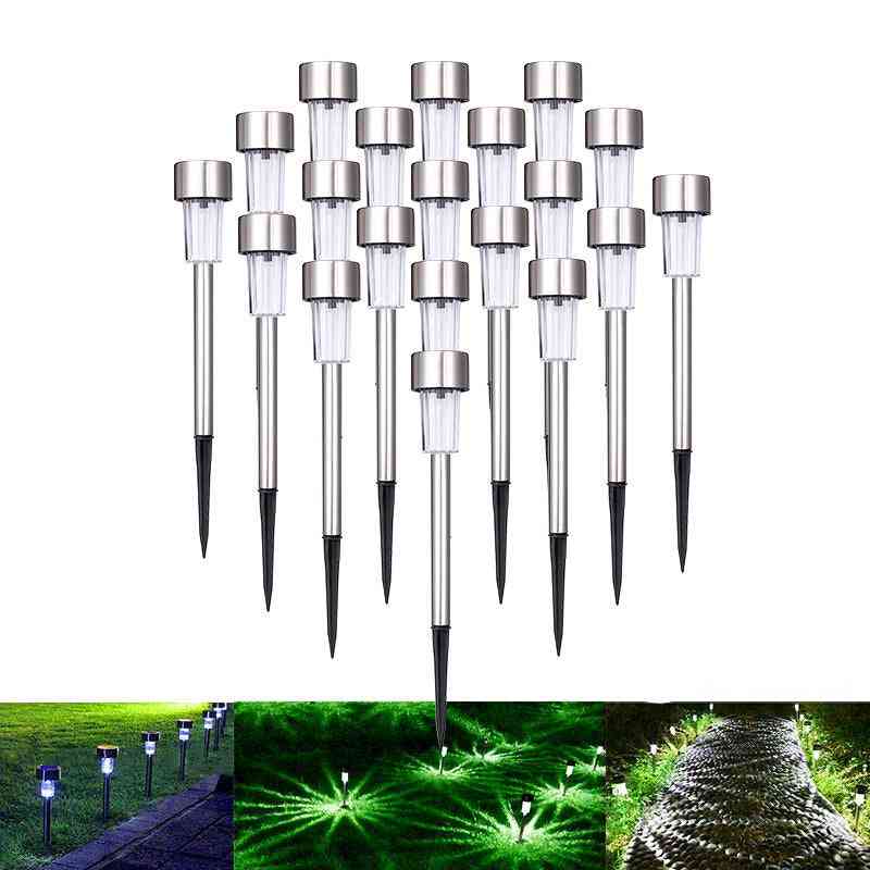 Outdoor Solar Led Lawn Lamps - Street Lighting Luminaria For Garden Decoration