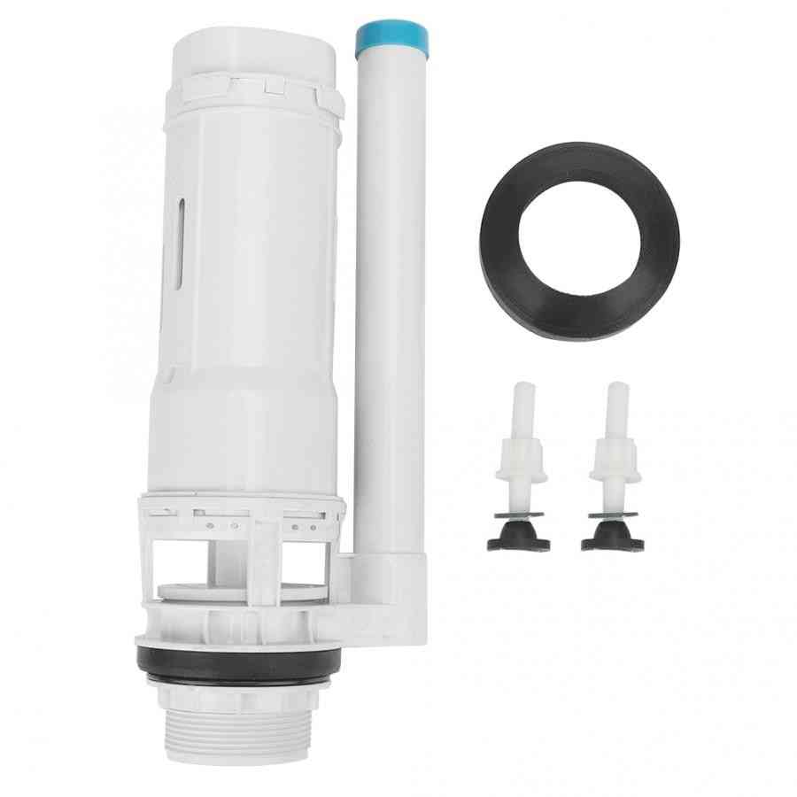 Adjustable Toilet Drain Fill Valve, Rubber Ring And Plastic Screw