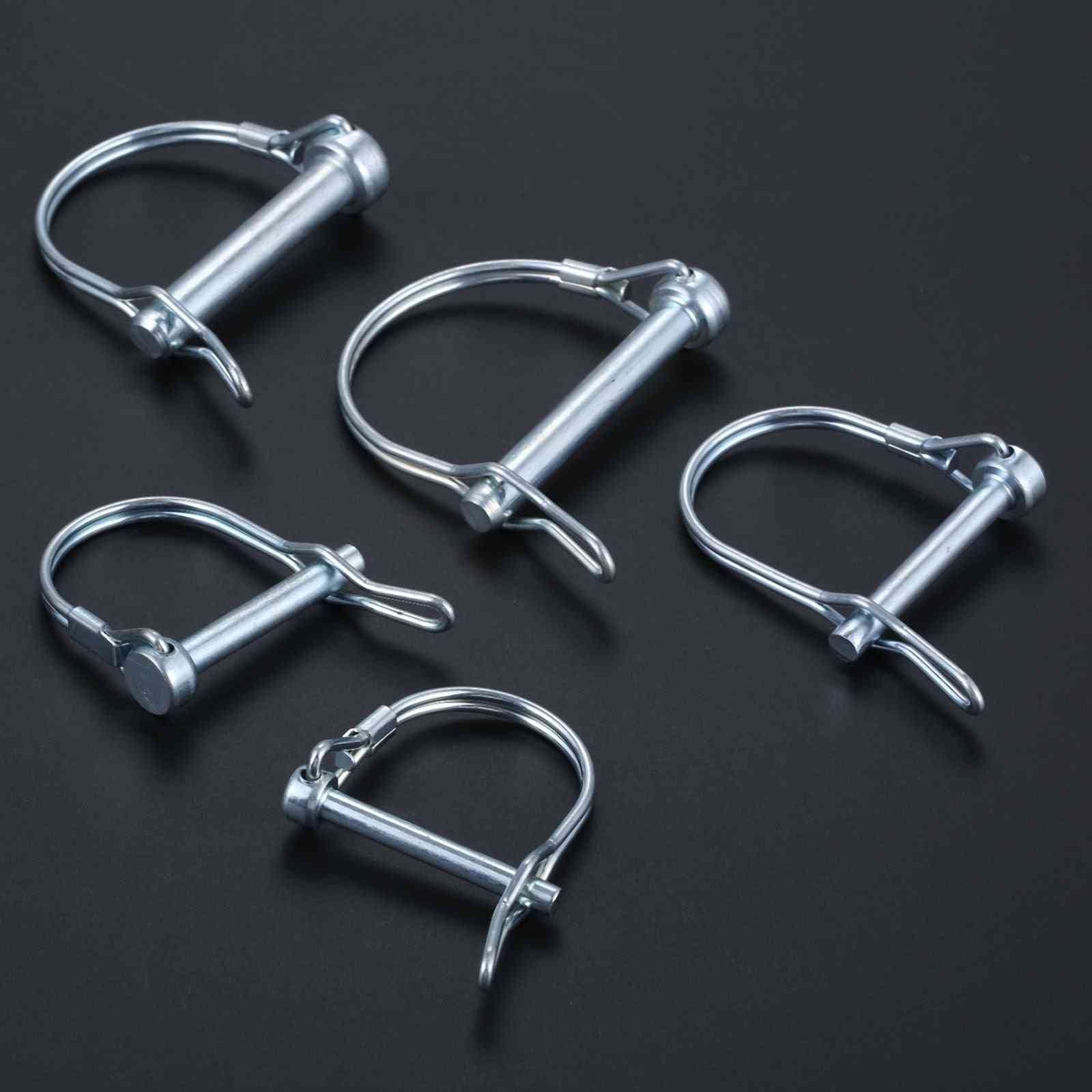 Quick Release, Coupler Safety Pin-d Shape Buckle