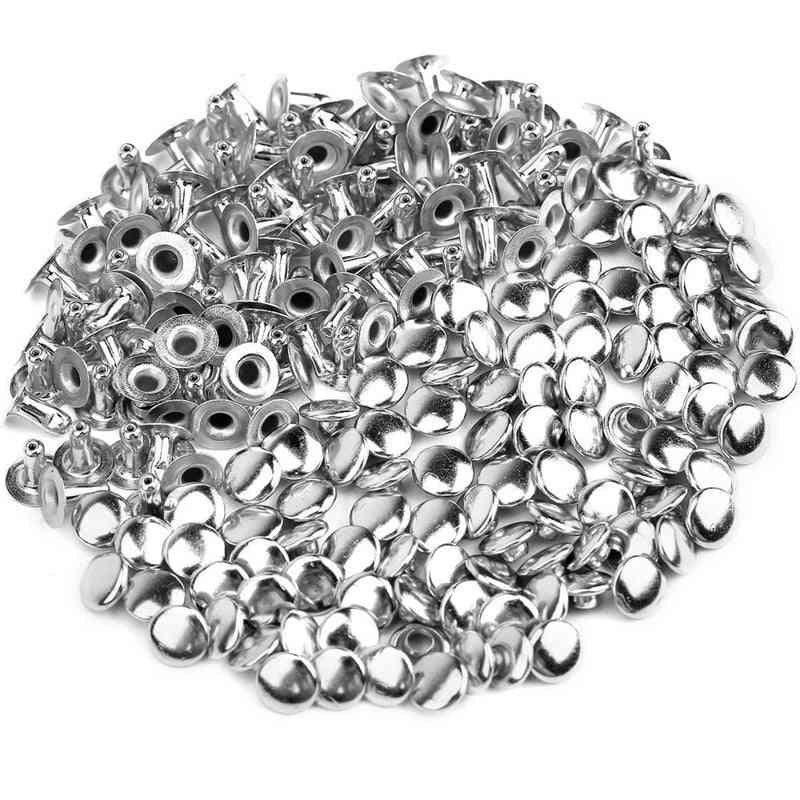 Round Metal Rivets - Handmade Diy Clothes Shoes Crafts
