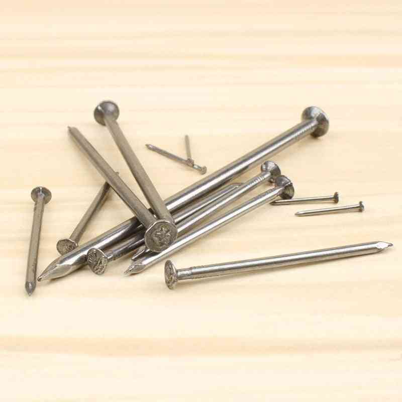 Wire Nails Flat Head Carbon Steel Hardware