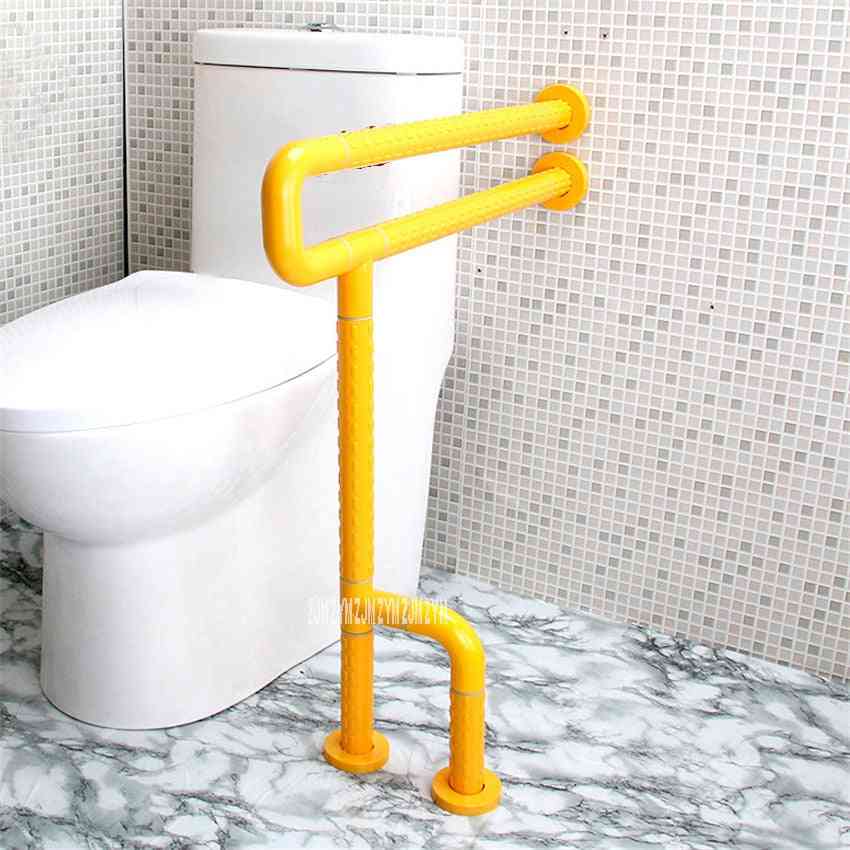 Anti-skid Toilet Handrail Washroom Barrier, Free Safety Grab Bar