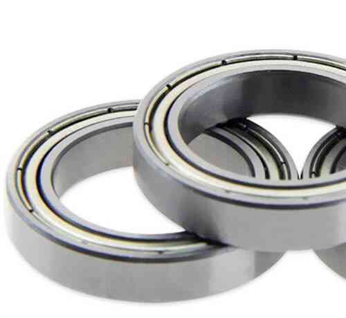 4/6pcs  Rubber Sealed Steel Cover , Deep Groove Ball Bearing Miniature