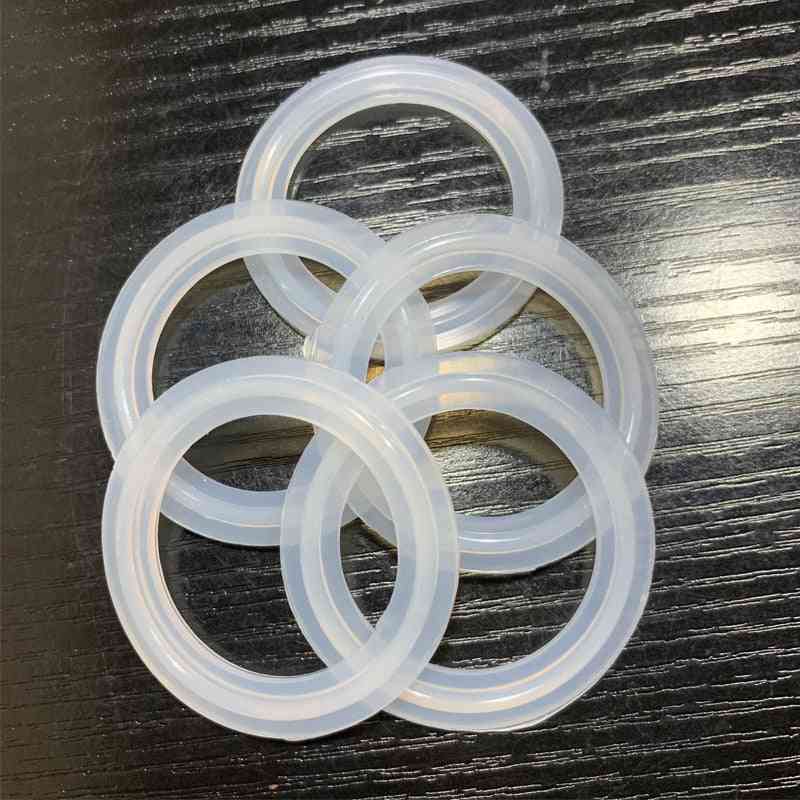 Tri Clamp Sanitary Silicon Sealing Gasket Strip For Diopter Ferule Fitting