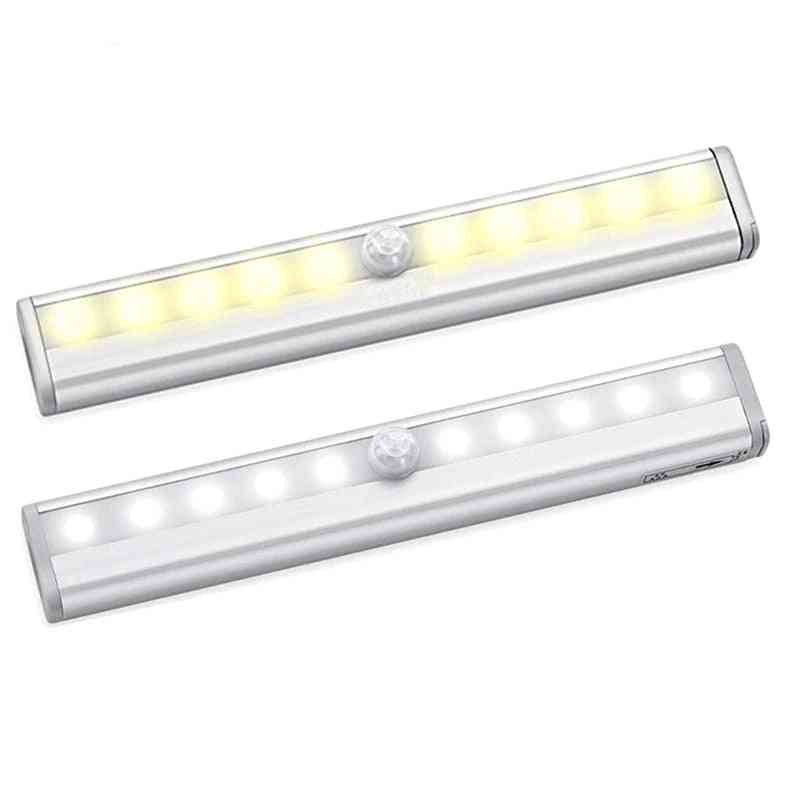 Pir Bewegungssensor LED Schrank Cocina Lichter Aluminium batteriebetrieben LED LED Sensor Bar Wandleuchte für Schrank Korridor Weg