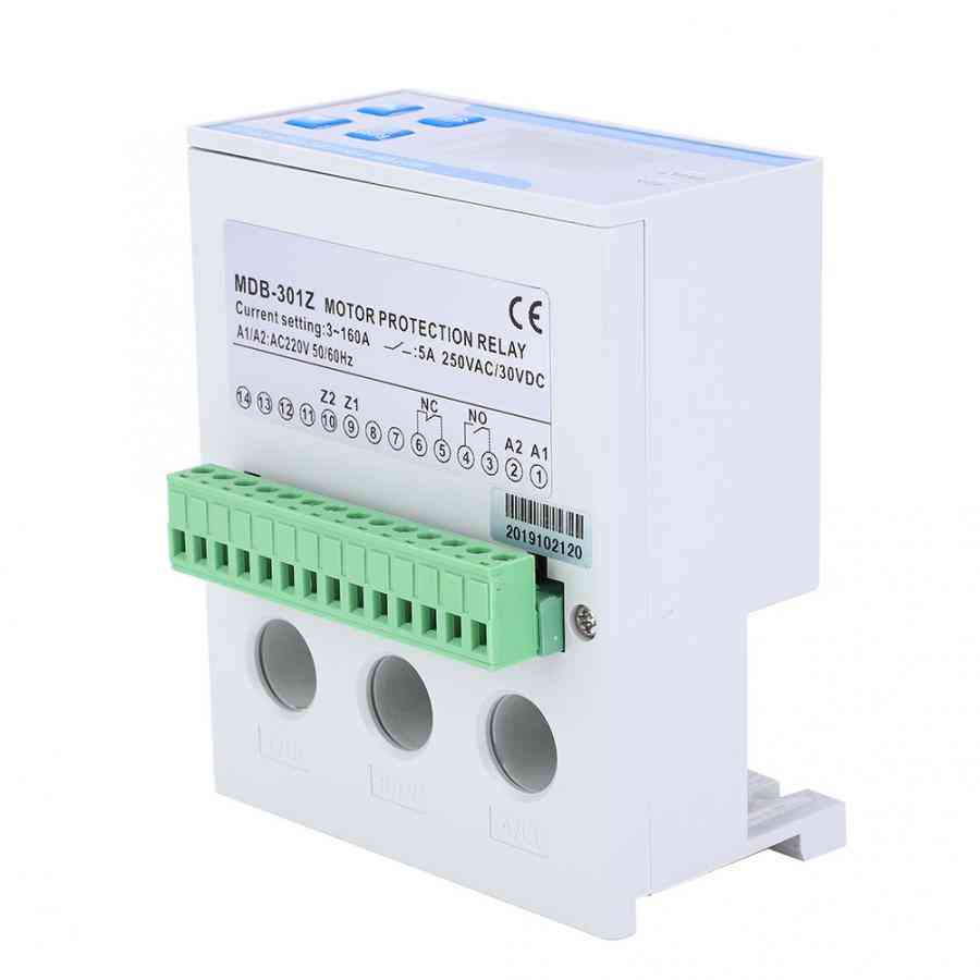 Ac220v 3-160a Integrated Motor Protector 3 - Failure Over/under Load Relay