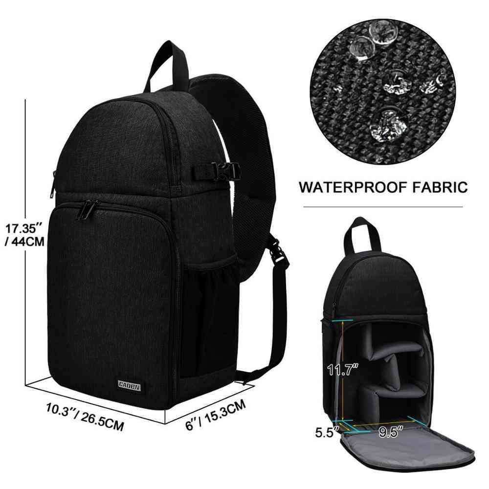 Waterproof Nylon Shockproof - Scratch Resistant Camera Backpacks
