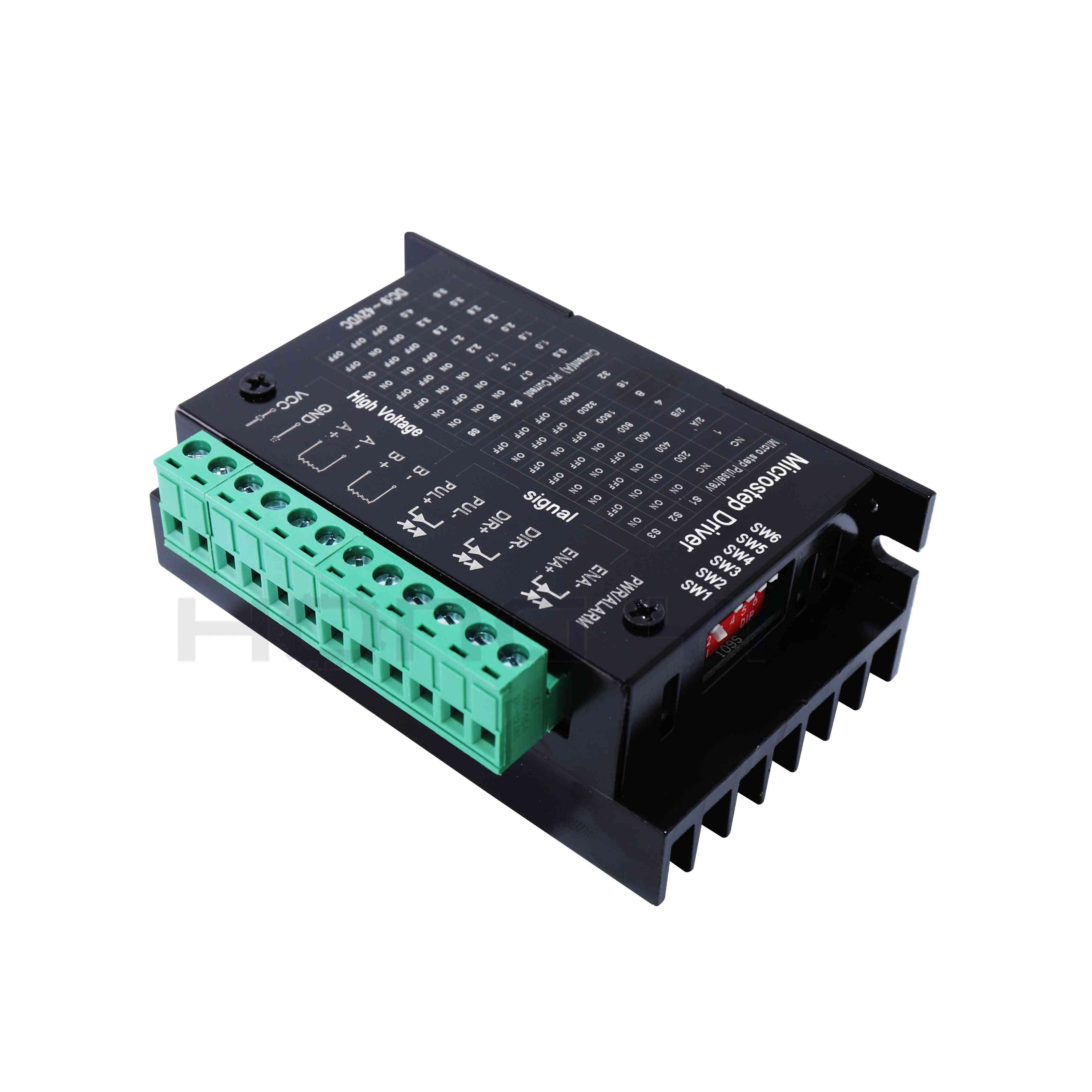 Controlador de motor paso a paso de actualización tb6600 - s109aftg para motor nema23, controlador de enrutador cnc de 2 fases 4a para impresora 3d - tb6600 x1pcs