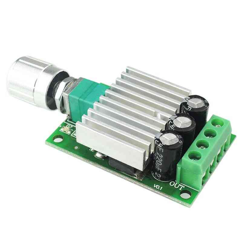 12v/24v 10a Pwm Dc Motor Speed Controller - Adjustable Speed Regulator Dimmer Control Switch For Fan Motors & Led Light